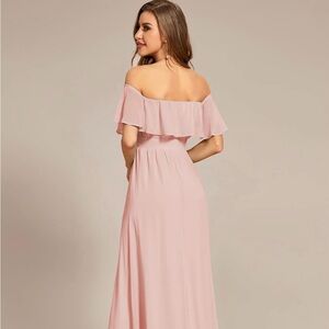 Pink dress worn once, size 6